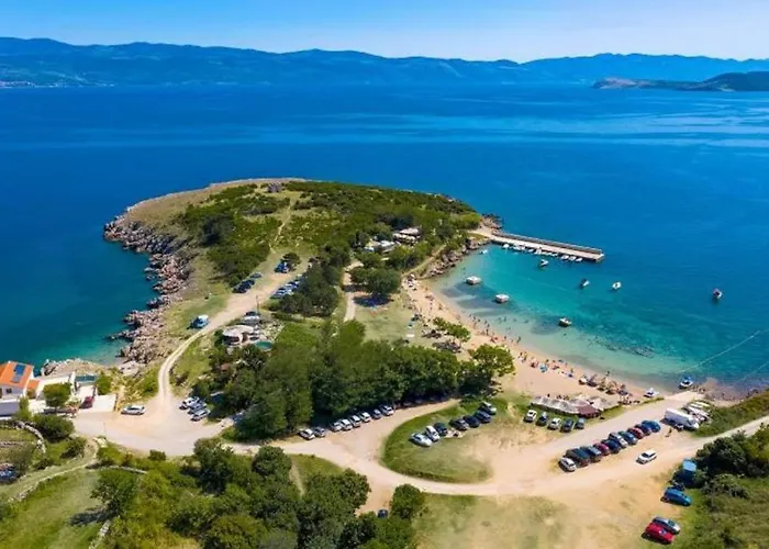 Viletta With Pool, Waterfall, Privacy, Large Garden - By Traveler Tourist Agency Krk - Id 2212 *